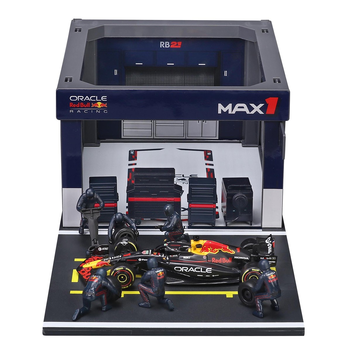 Ігровий набір – PIT PASS Oracle RED BULL Racing RB21 (2025) (1:43) — фото 3