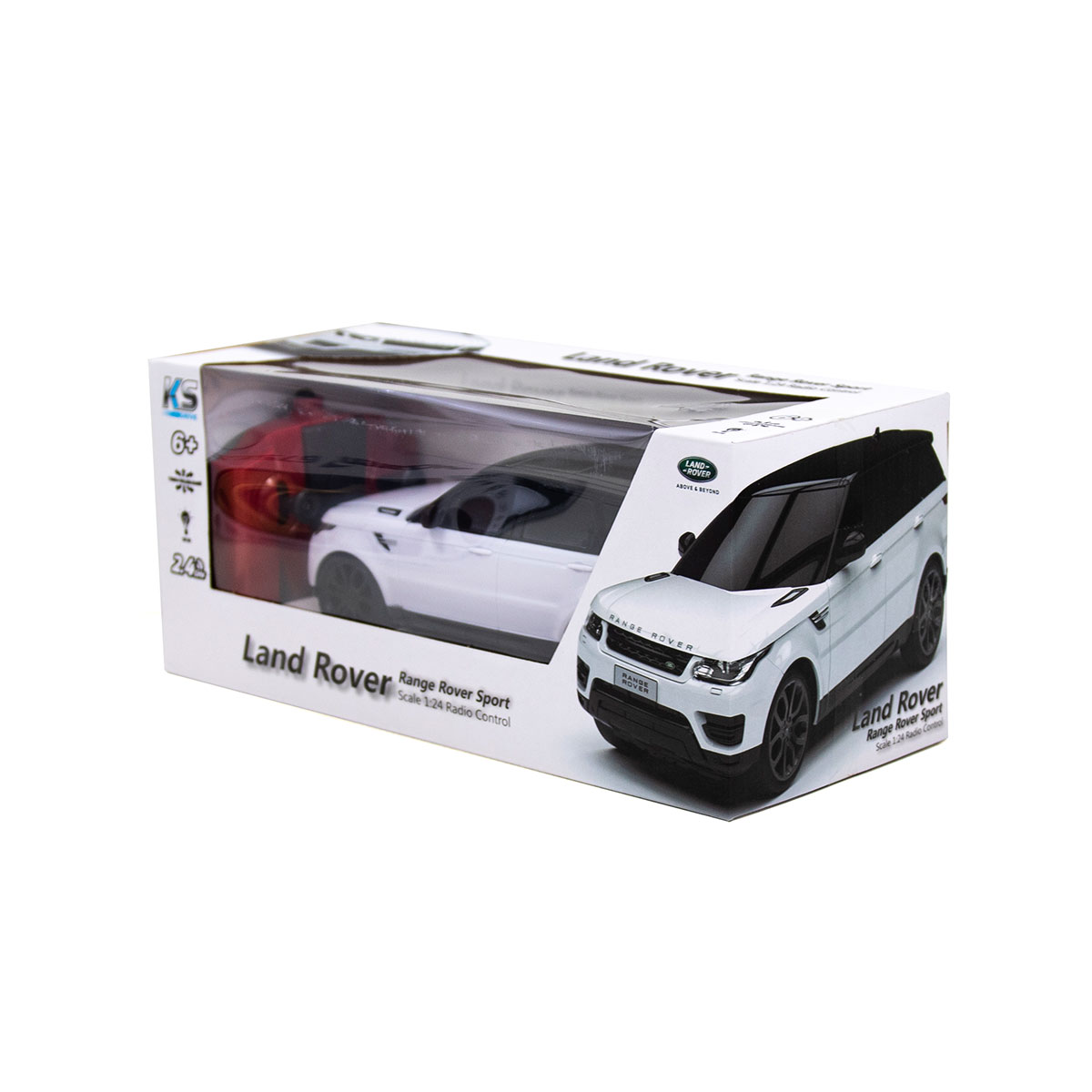 Автомобіль KS Drive на р/к - LAND Rover Range Rover Sport (1:24, 2.4Ghz, білий) — фото 10