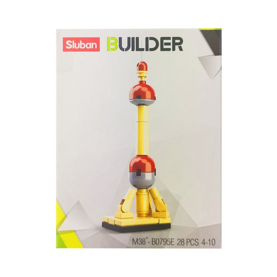 Дитячий конструктор Транспорт SLUBAN M38-B0795, транспорт, фігурка M38-B0795E