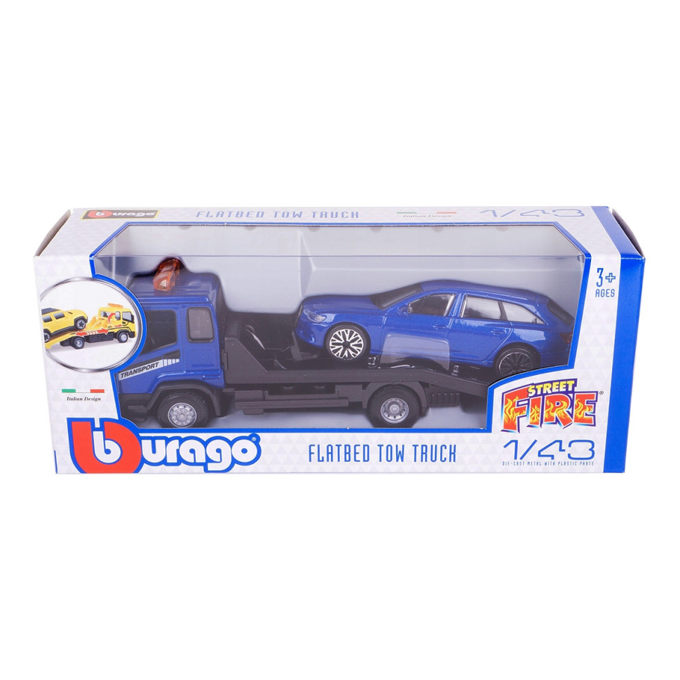 Ігровий набір з автомоделлю "Audi A6 Avant" Bburago 18-31418, масштаб 1:43 — фото 7