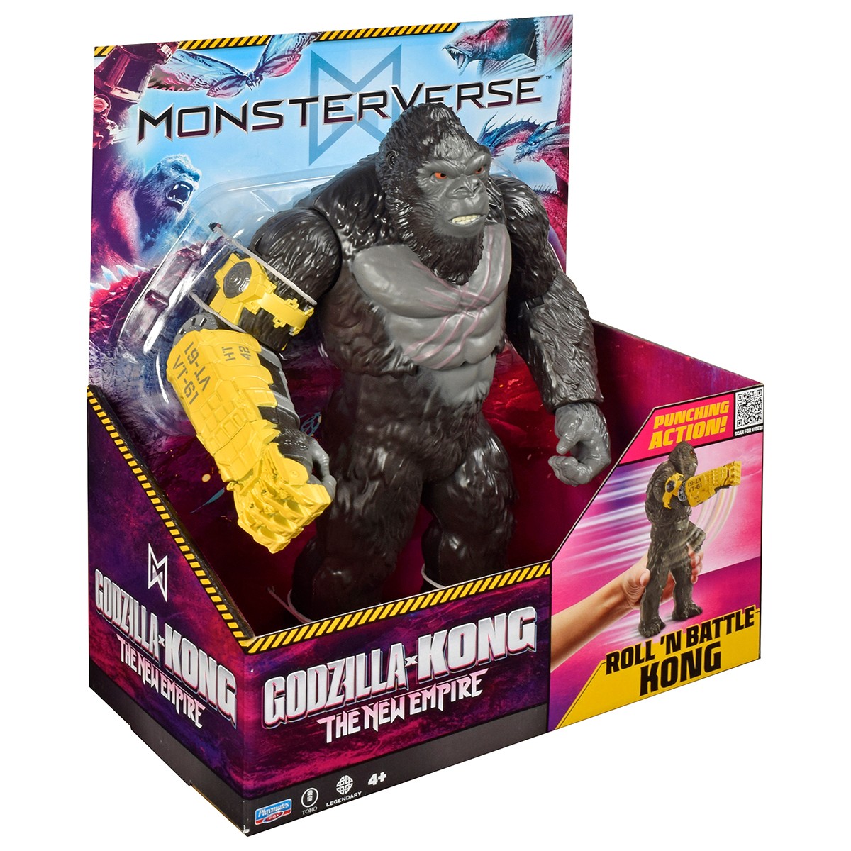 Фигурка Godzilla vs. Kong – Конг Гигант Готов к Бою (28 см) — фото 6