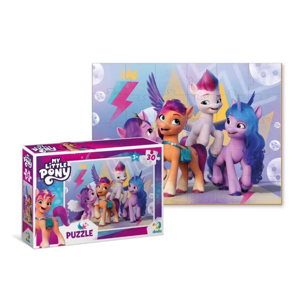Дитячі Пазли My Little Pony "Пригоди з подружками" DoDo 200306 30 елементів — фото 3