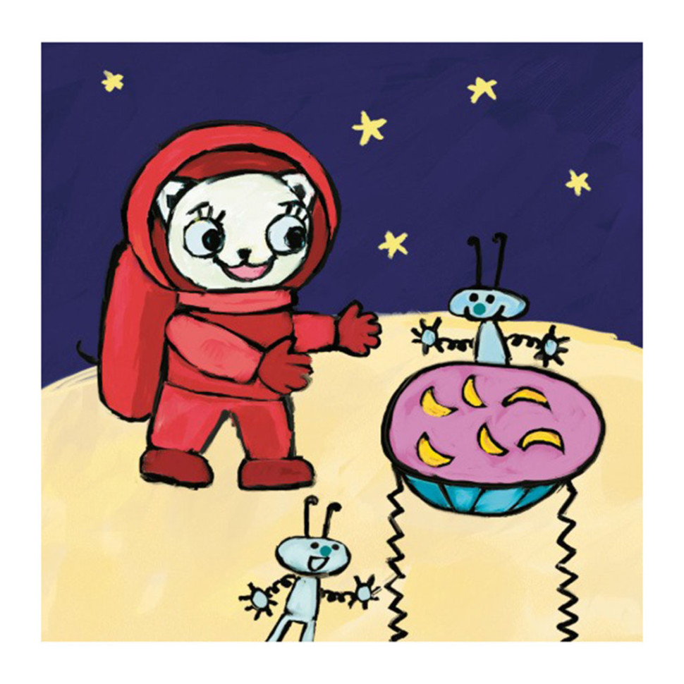 Дитяча книжка Киця-Миця в космосі 253585, 24 сторінки — фото 4