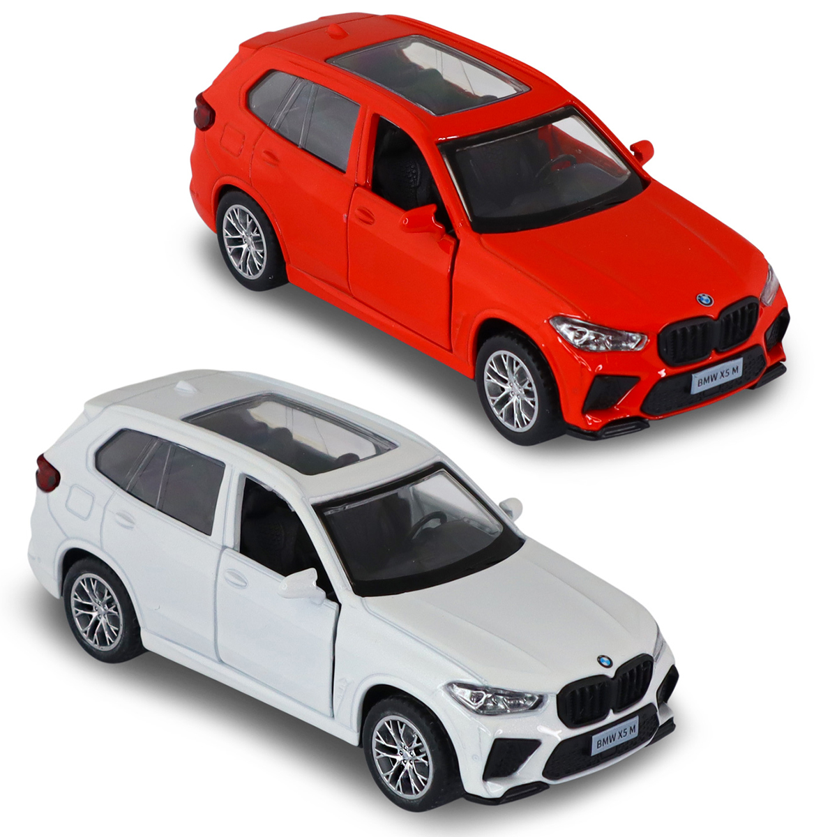 Автомодель – BMW X5 M (білий, червоний) — фото 13