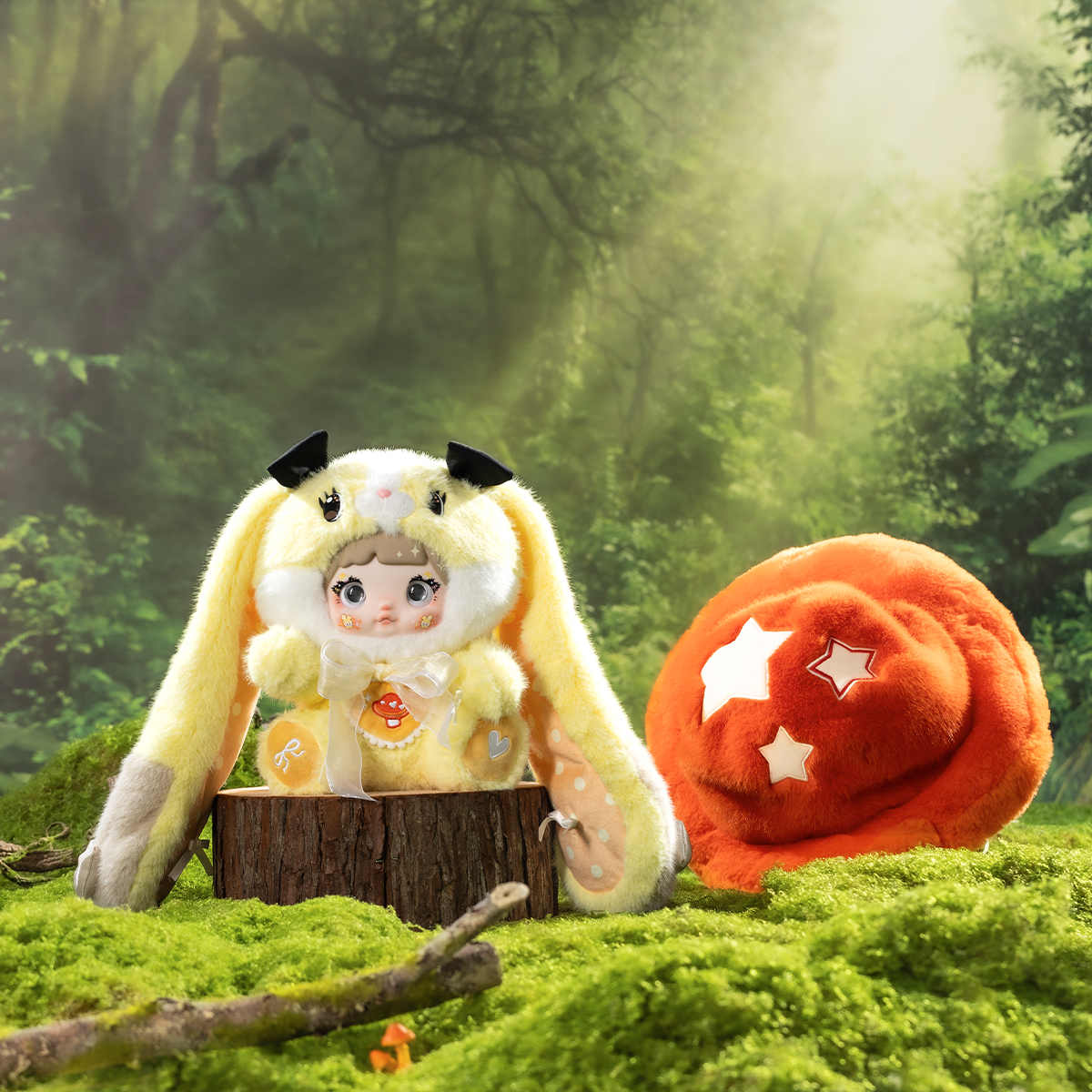 Коллекционная мягкая игрушка Pop Top Hi TOY серии "Nommi" - Грибочки 400% (в асс.) — фото 4