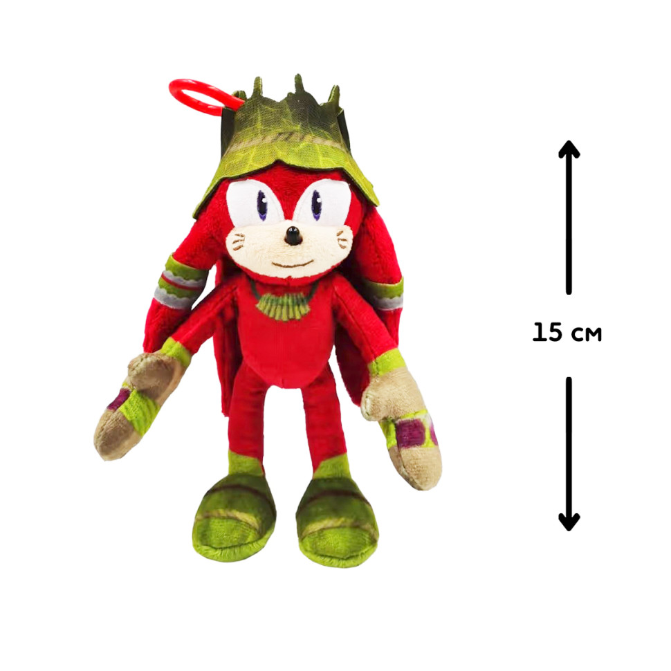 М'яка іграшка на кліпсі Наклз SONIC PRIME SON7004D 15 см — фото 2