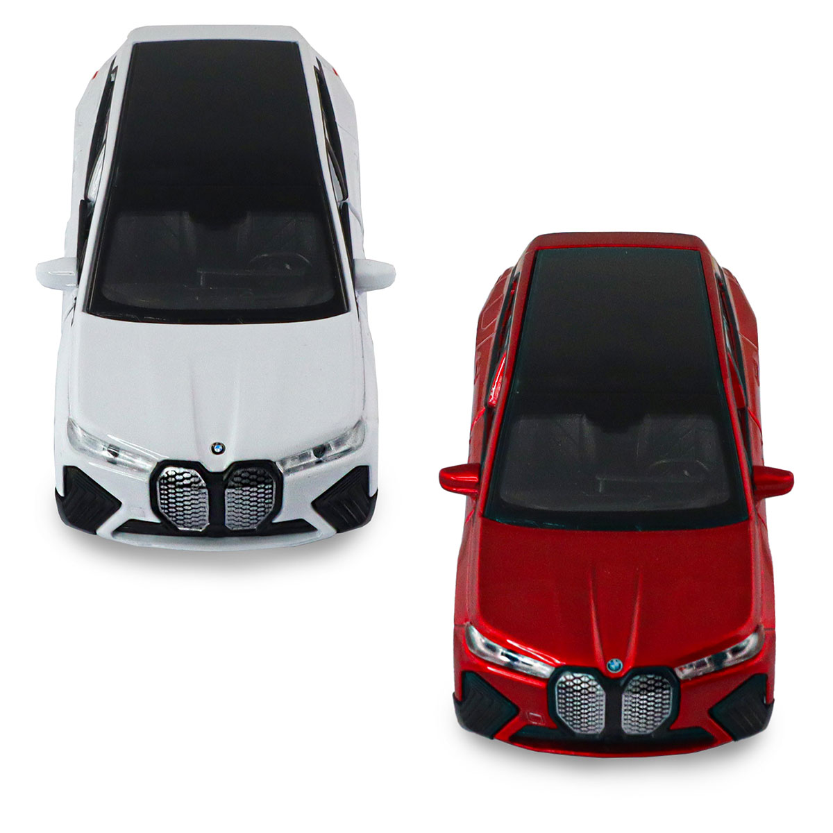 Автомодель - BMW iX (червоний, білий) — фото 14