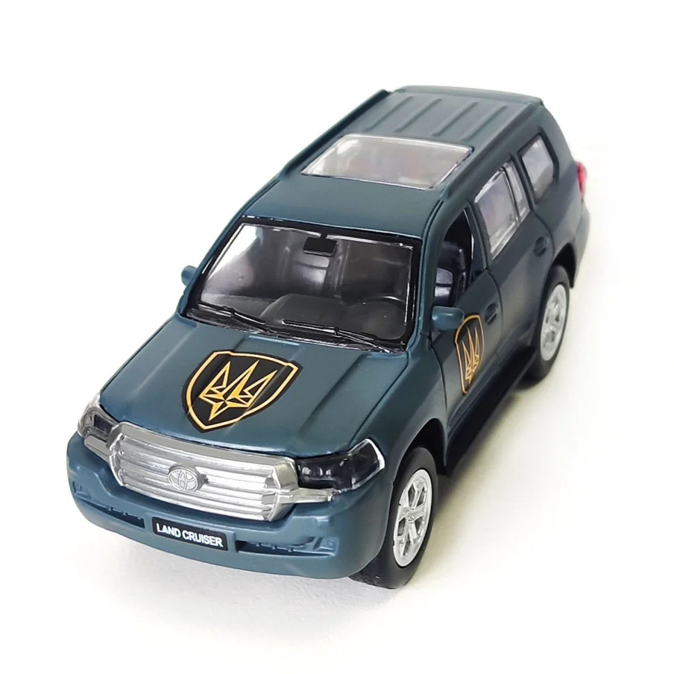 Автомодель серии «Шевроны Героев» Toyota Land Сruiser «Рубеж» TechnoDrive KM6010 — фото 6