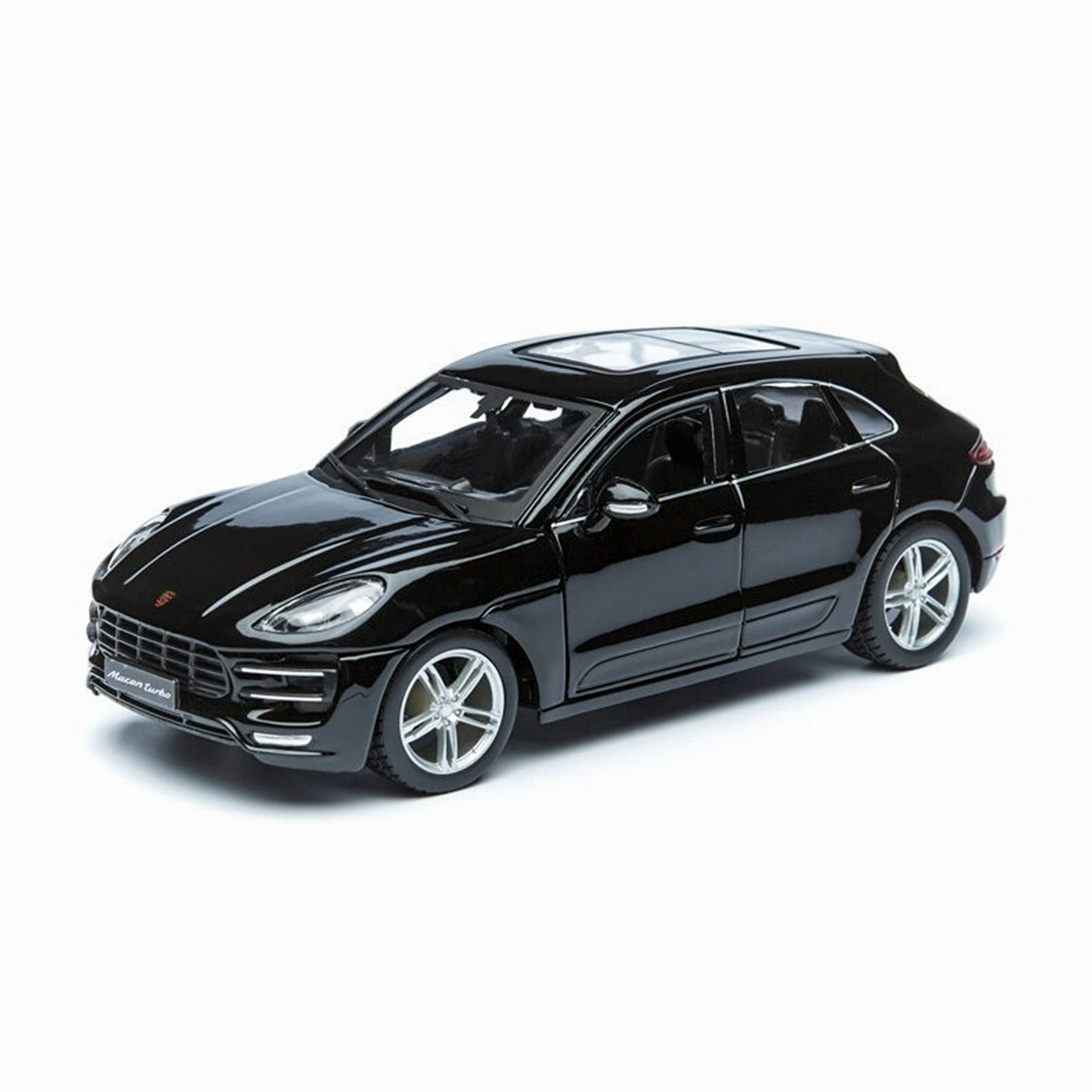 Автомодель - Porsche Macan (чорний, 1:24) — фото 3