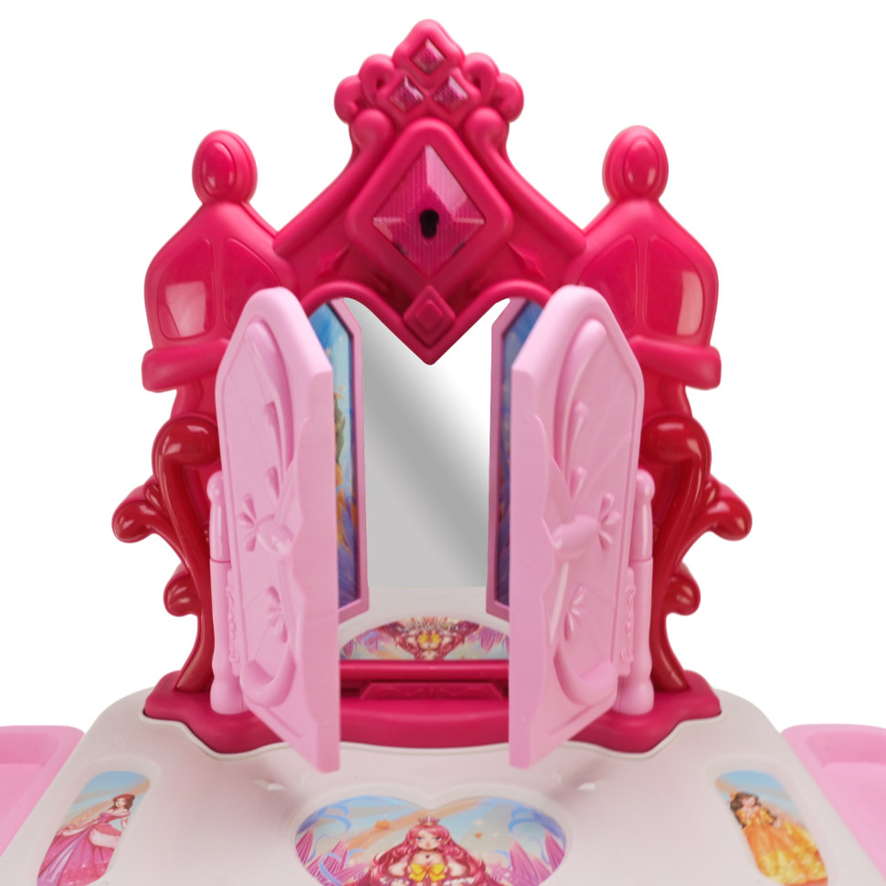 Ігровий набір Трюмо Dressing Table 1195 з аксесуарами, світло, музика — фото 9