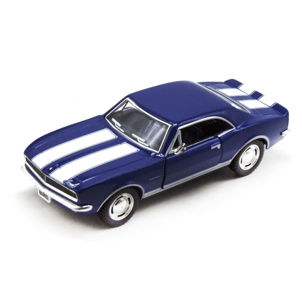 Дитяча модель машинки CHEVROLET CAMARO Z KT5341 W, інерційна Blue