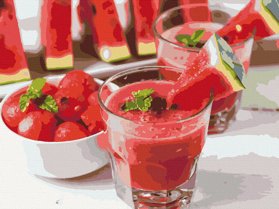 Картина за номерами. Art Craft "Кавуновий смузі" 40 * 50 см 12008-AC
