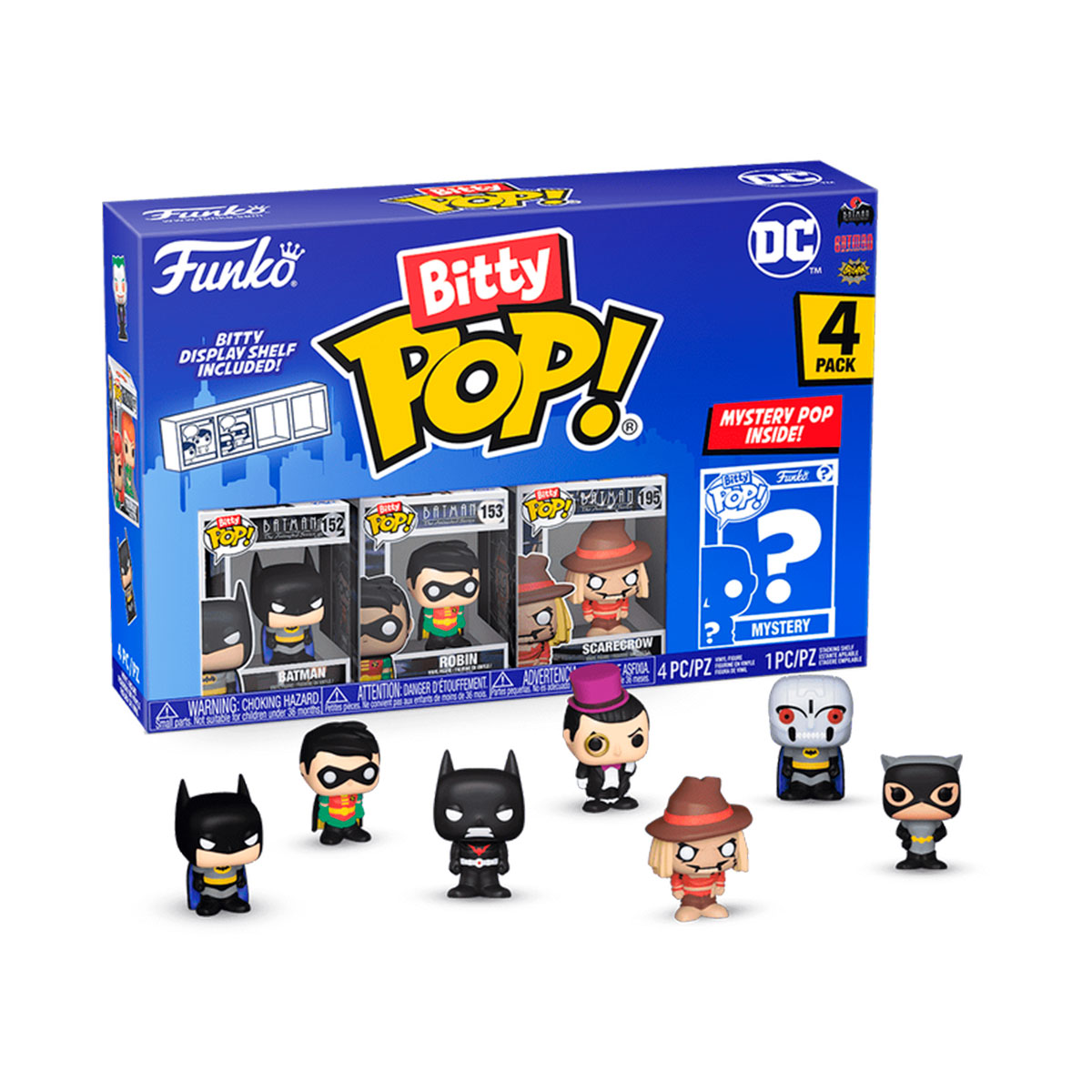 Набір ігрових фігурок Bitty POP! серії "DC" (4 фігурки в асорт.)