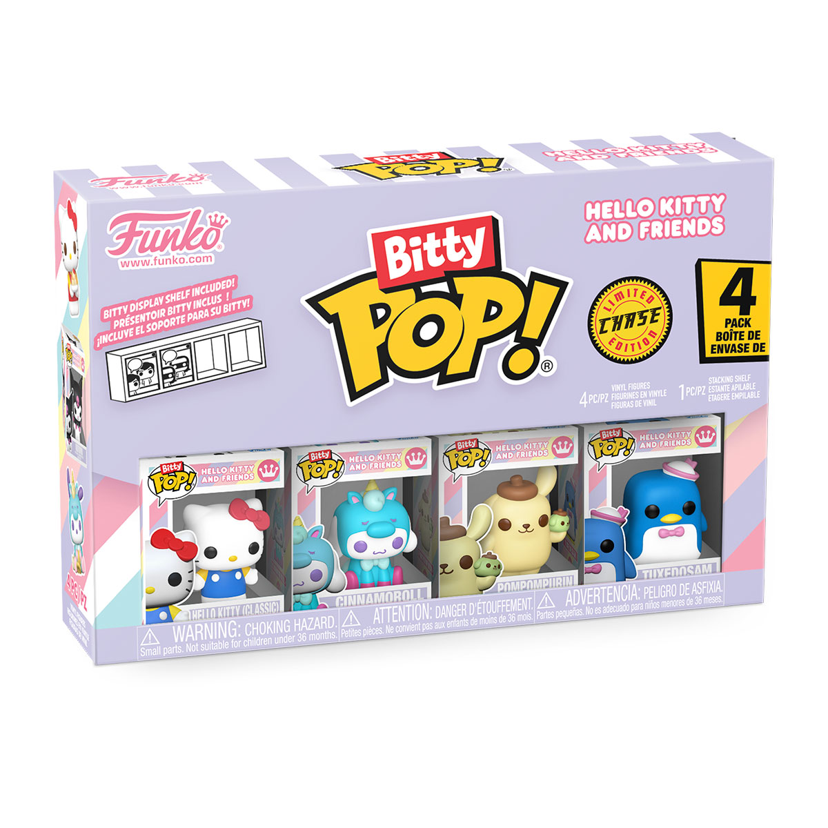Набор игровых фигурок Bitty POP! серии "Sanrio" - Хеллоу Китти (4 фигурки в асс.) — фото 3