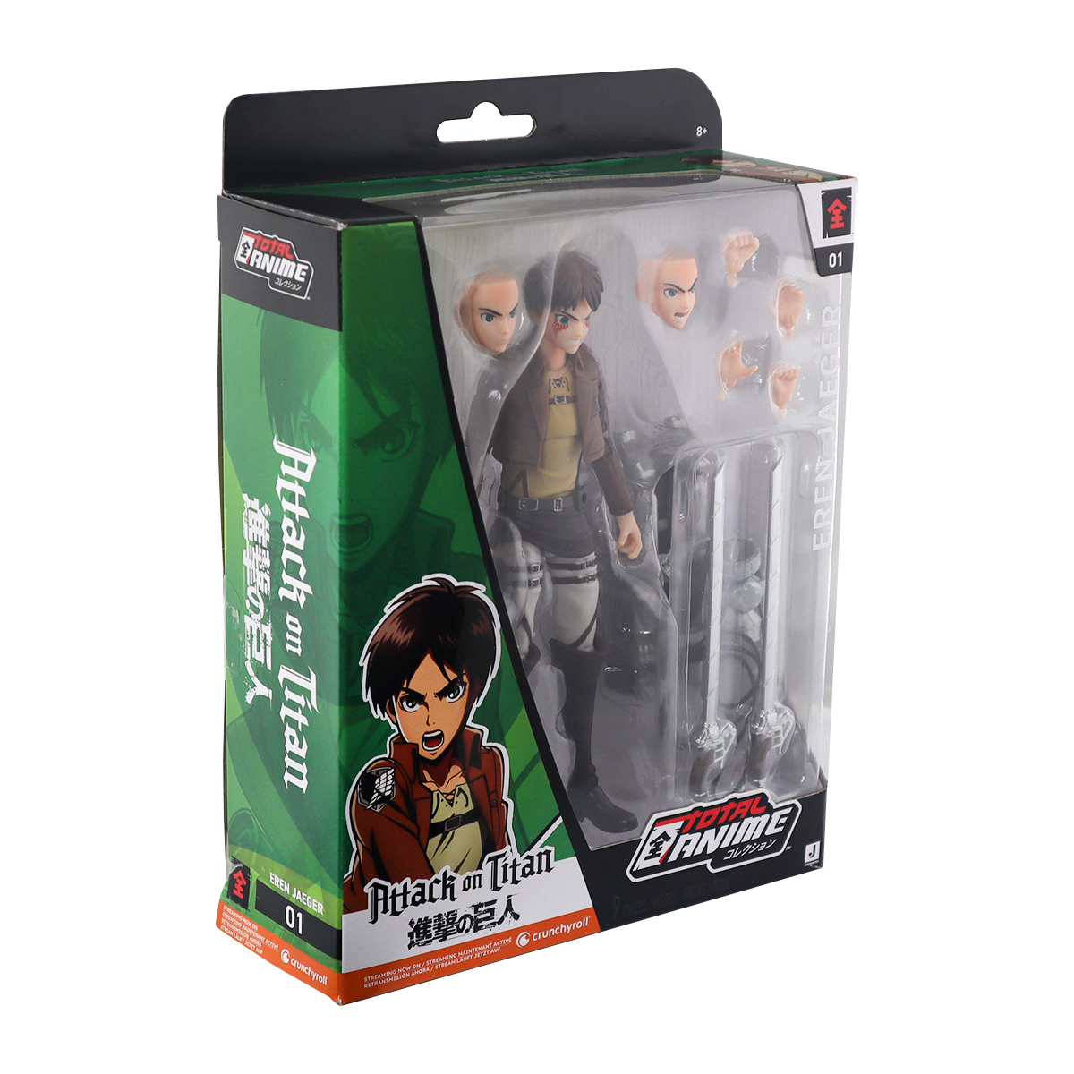 Игровая фигурка Total Anime серии "Атака титанов" W1 - Эрен (с аксесс.) — фото 6