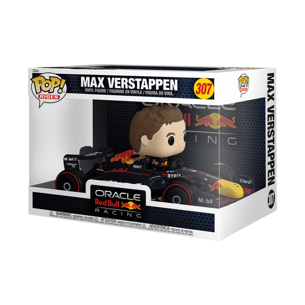 Игровая фигурка Funko POP! cерии "Формула-1" - Макс Ферстаппен в Машине — фото 6