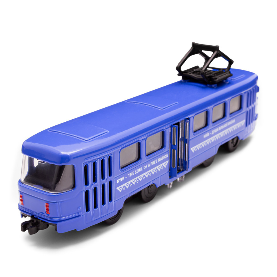 Модель дитяча "Міський трамвай Київ" KM250425 масштаб 1:43 — фото 9