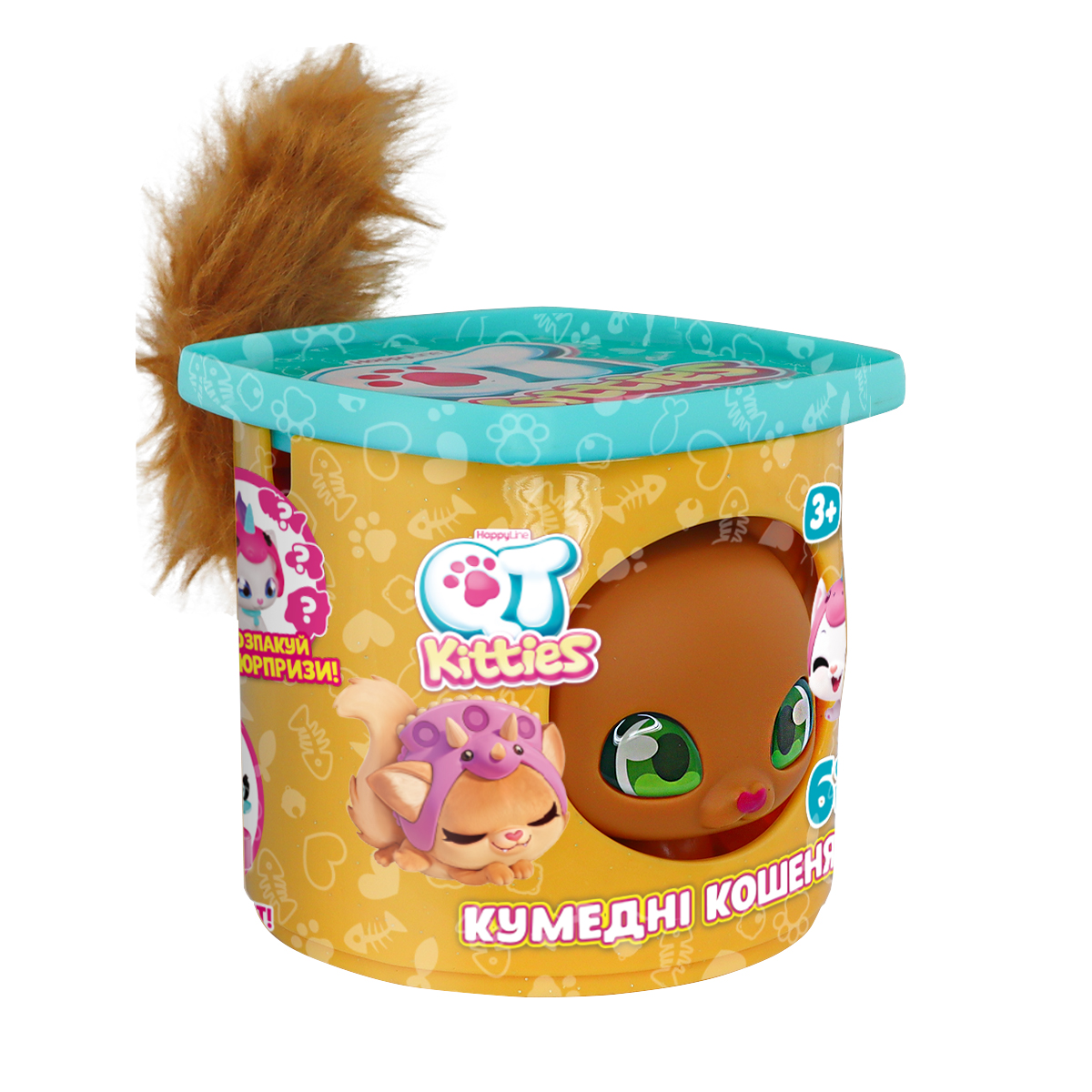 Ігровий набір QT Kitties – Кошеня Джинджер (фігурка, будиночок, аксесуари) — фото 2