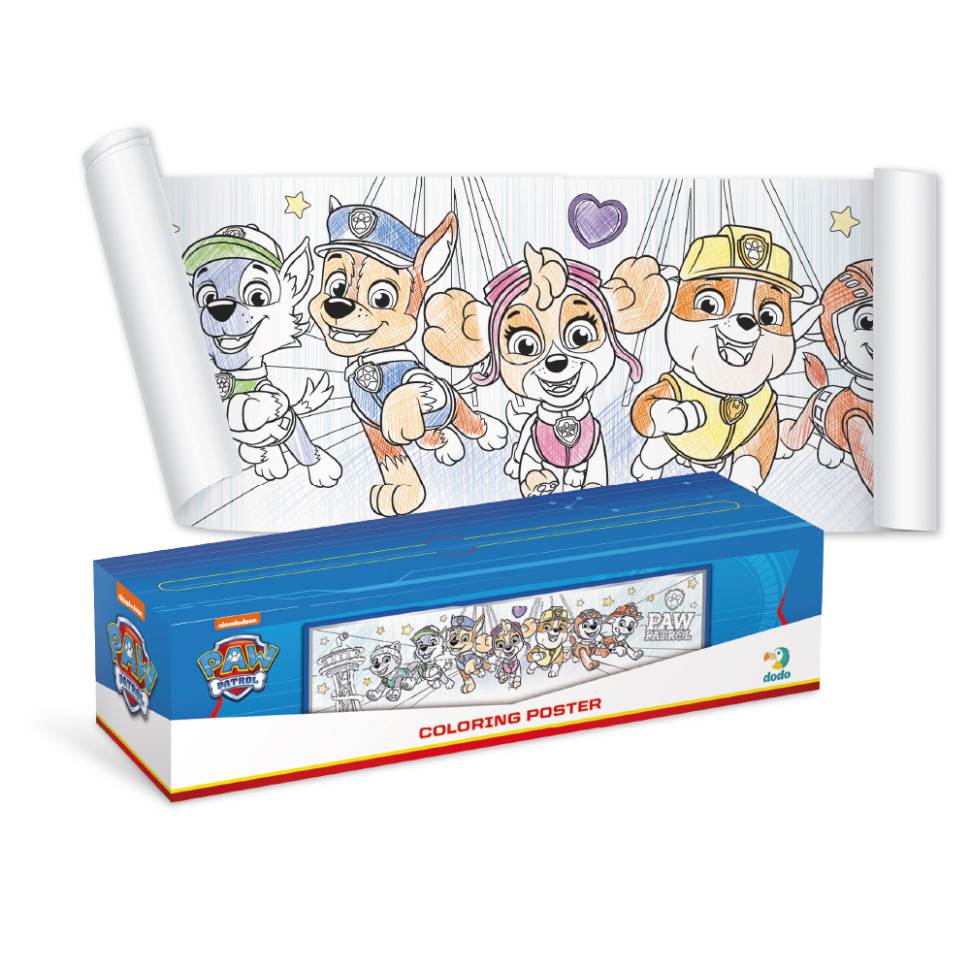 Розмальовка дитяча Paw Patrol Команда 200191, 70х16 см — фото 3