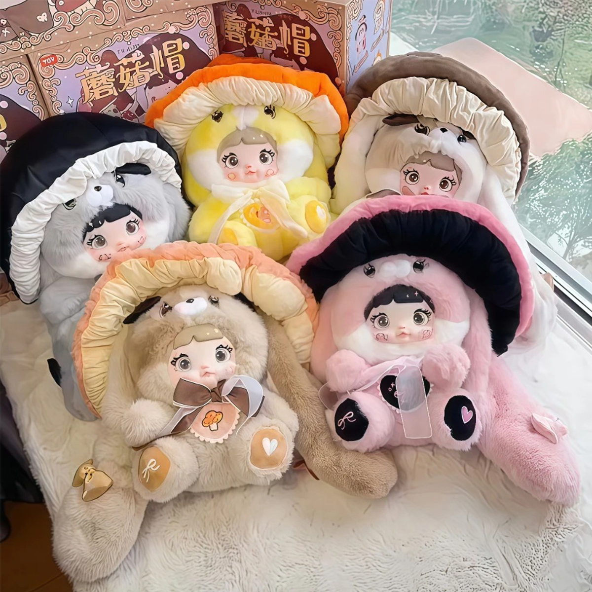 Коллекционная мягкая игрушка Pop Top Hi TOY серии "Nommi" - Грибочки 400% (в асс.) — фото 6