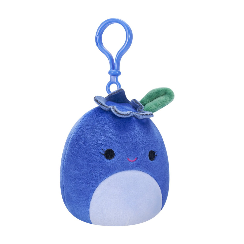 Мягкая игрушка Черника Блуби Squishmallows SQCP00147 на клипсе 9 см — фото 3