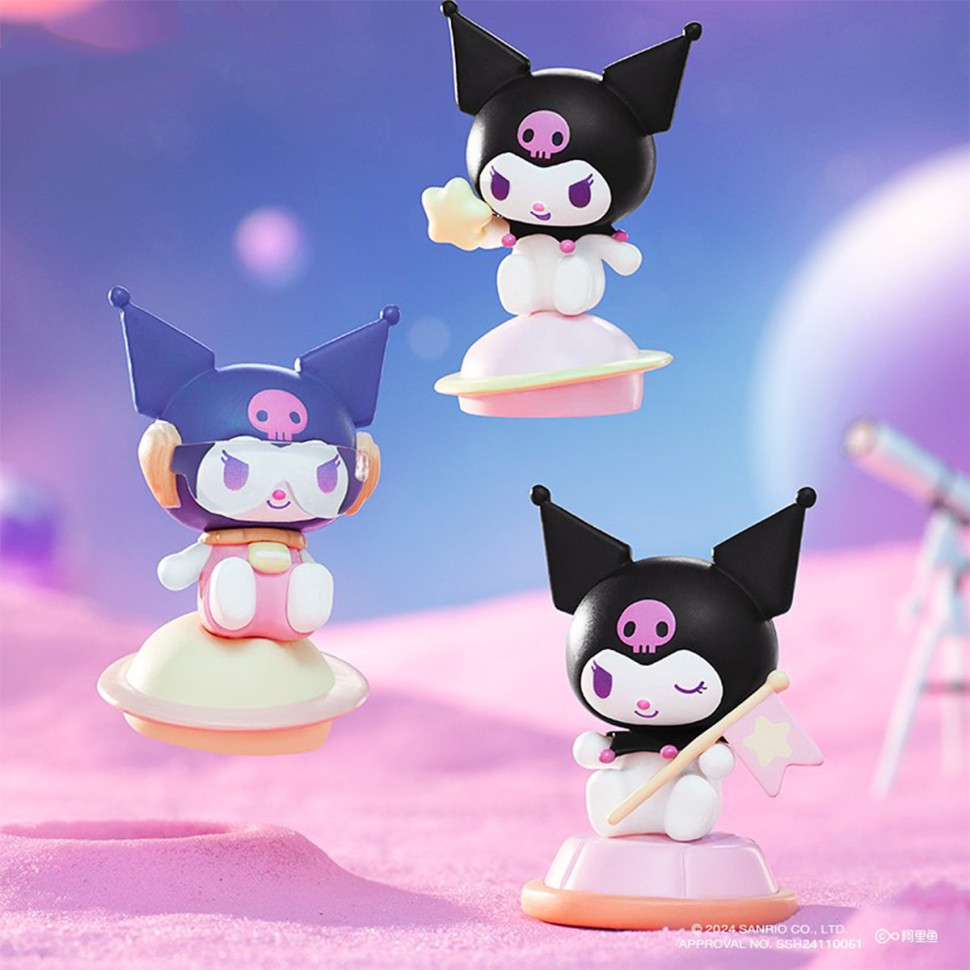 Фигурка-сюрприз "Галактические приключения" Pop Top Kuromi 24MQD-033 в ассортименте — фото 7