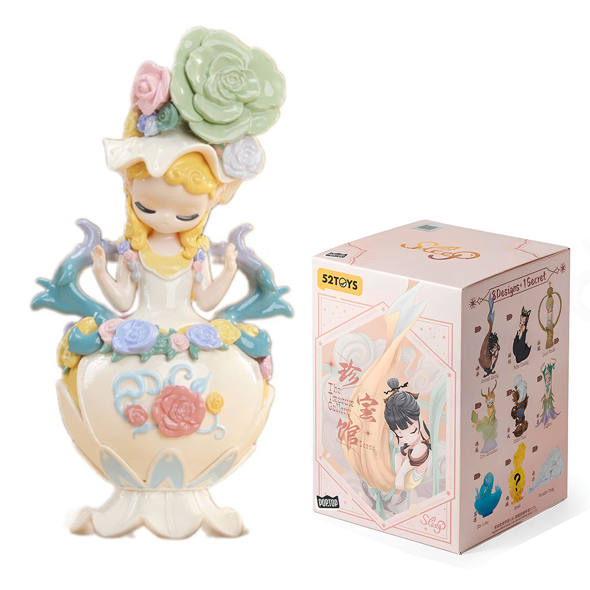Коллекционная фигурка Pop Top 52Toys серии "Sleep" - Галерея Искусства (в дисп., в асс.)