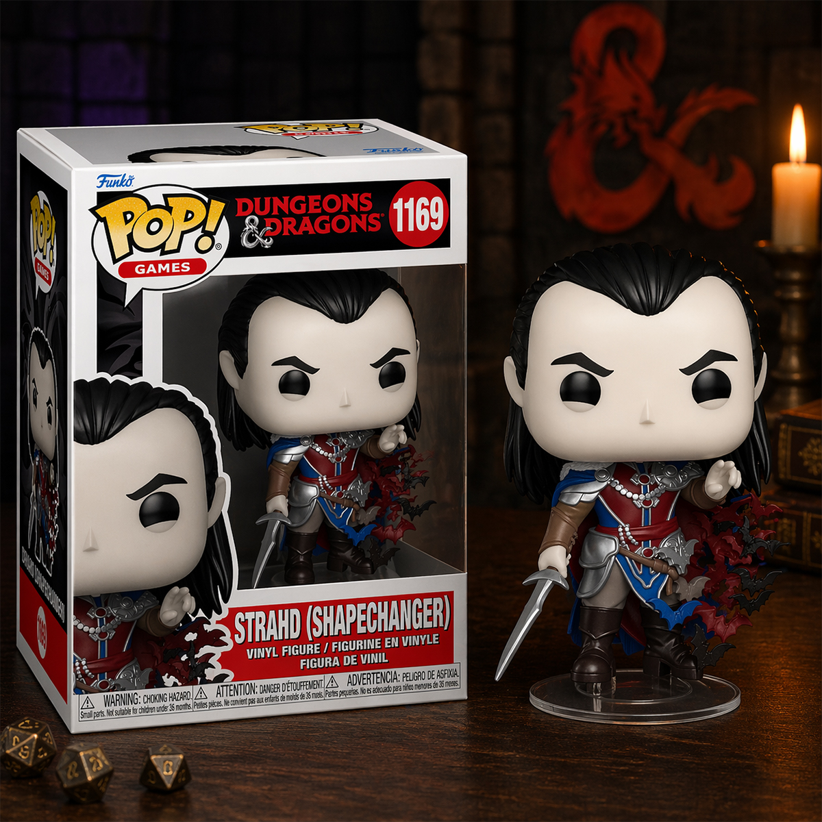 Ігрова фігурка Funko POP! серії "Підземелля та Дракони" - Страд Фон Зарович — фото 3