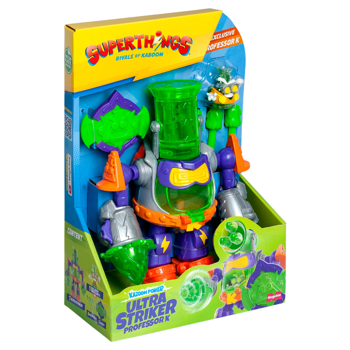 Игровой набор Superthings S серии "Kazoom Power" – Ультрастрайкер Профессор к — фото 8