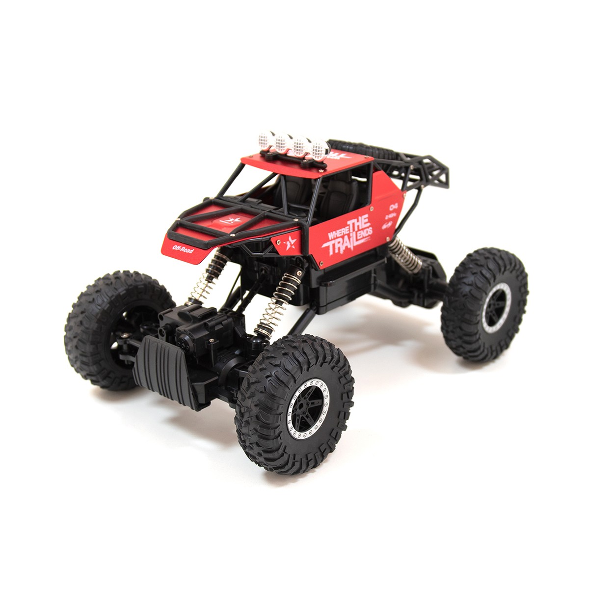 Автомобіль OFF-ROAD Crawler з р/к - Where THE Trail ENDS (червоний, акум. 7.2V, метал. корпус, 1:14)