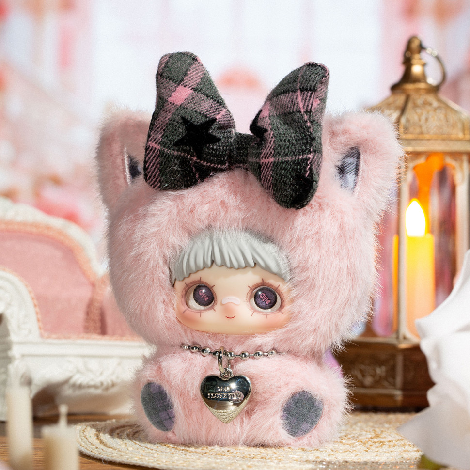 Пушистая фигурка на подвесе Люблю тебя Pop Top HC031 Hi TOY серии "MayMei" — фото 11