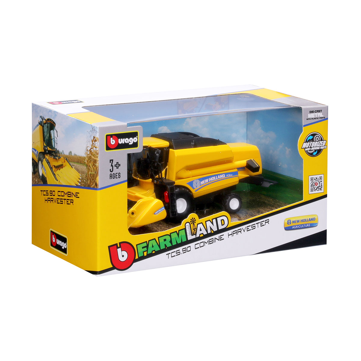 Автомодель - Зернозбиральний Комбайн NEW Holland TC5.90 (зі зерновою жаткою) — фото 8