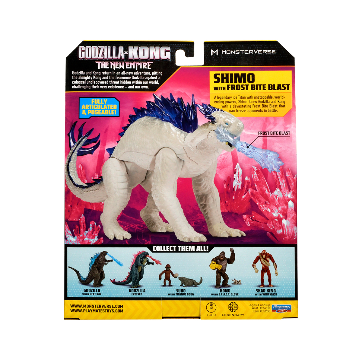 Фігурка Godzilla X Kong – Шімо з Крижаним Диханням (15 cm) — фото 6