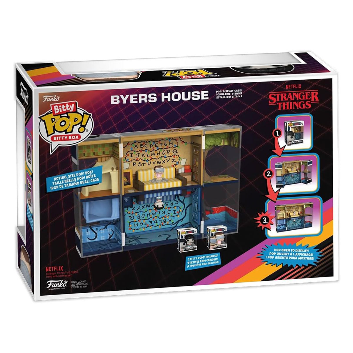 Ігровий набір Bitty POP! Boxes серії "Дивні дива" - Будинок Баєрса — фото 6