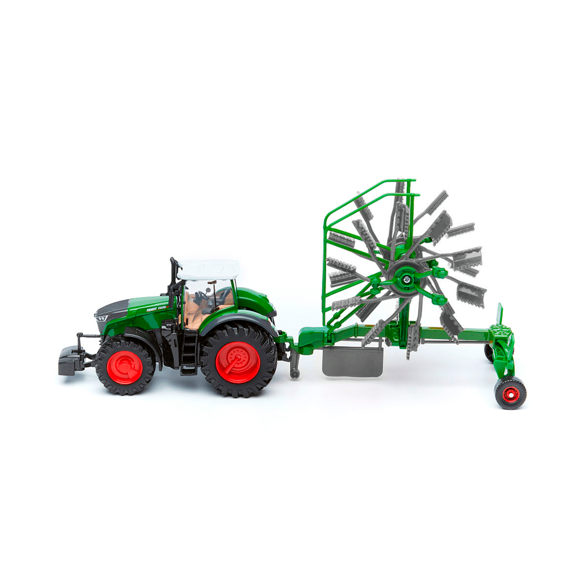 Модель - Трактор Fendt 1050 Vario з роторними валковими граблями (10 cm) — фото 2