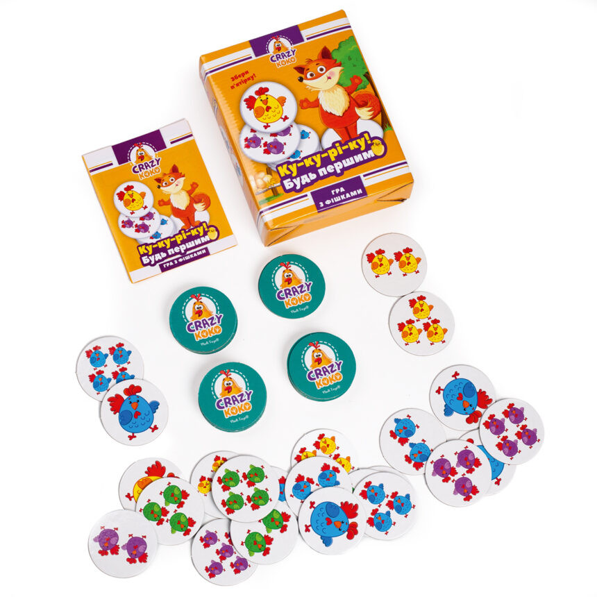 Гра настільна "Ку-ку-ре-ку!" Vladi Toys VT8025-08 VT8025-08 укр — фото 3