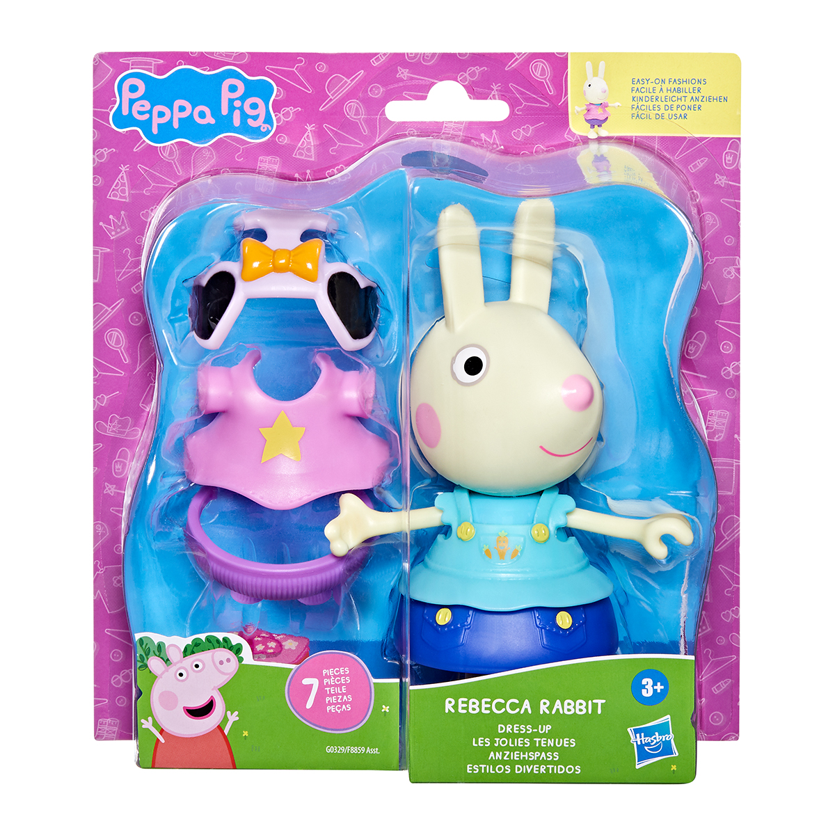 Ігровий набір Peppa Figurines серії "Модна пригода" - Одягни Ребекку — фото 2