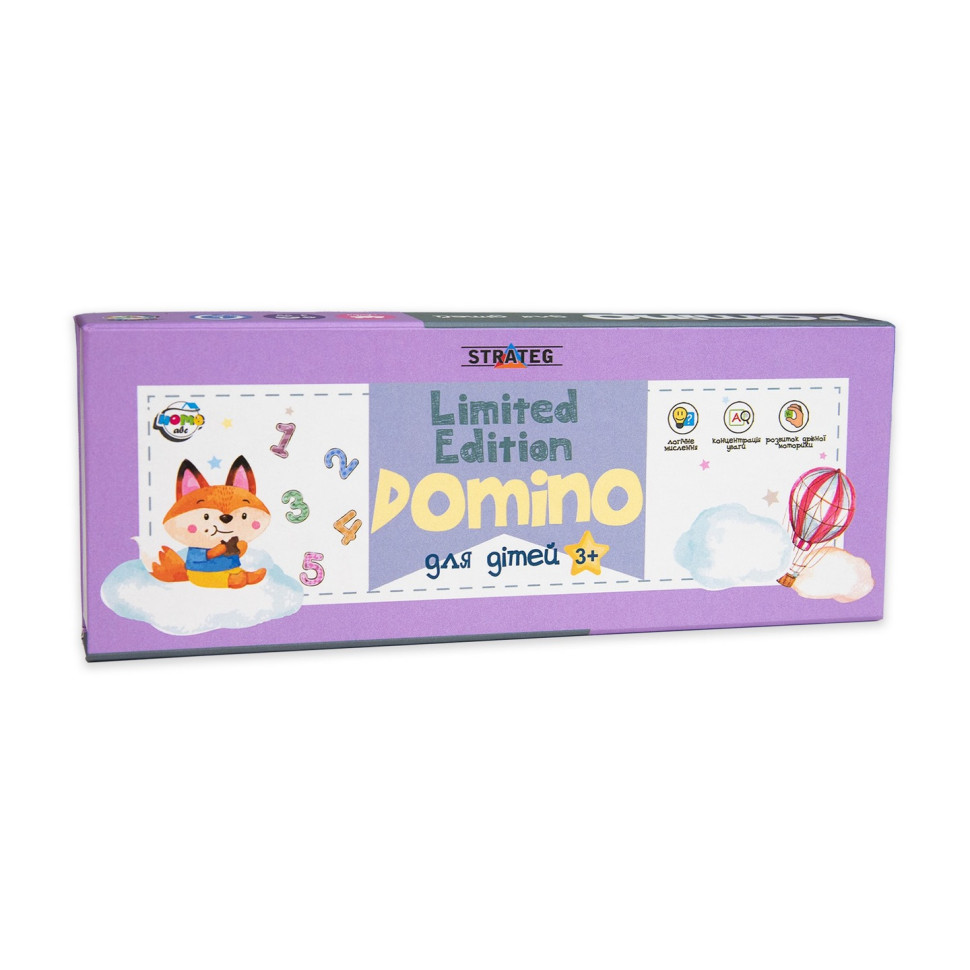 Дитяча настільна гра "Доміно Limited edition" 30327ST 28 карток — фото 3
