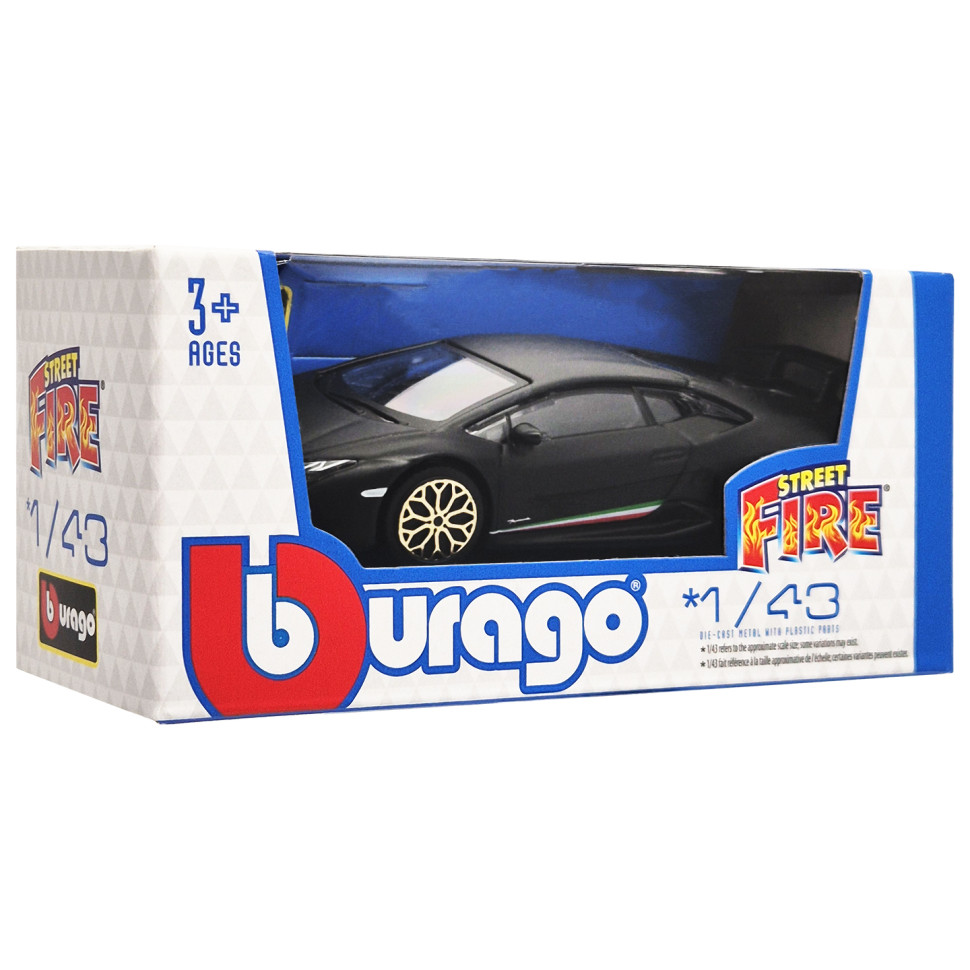 Колекційна автомодель Lamborghini Huracan Performante 18-30010B-14 масштаб 1:43 — фото 2