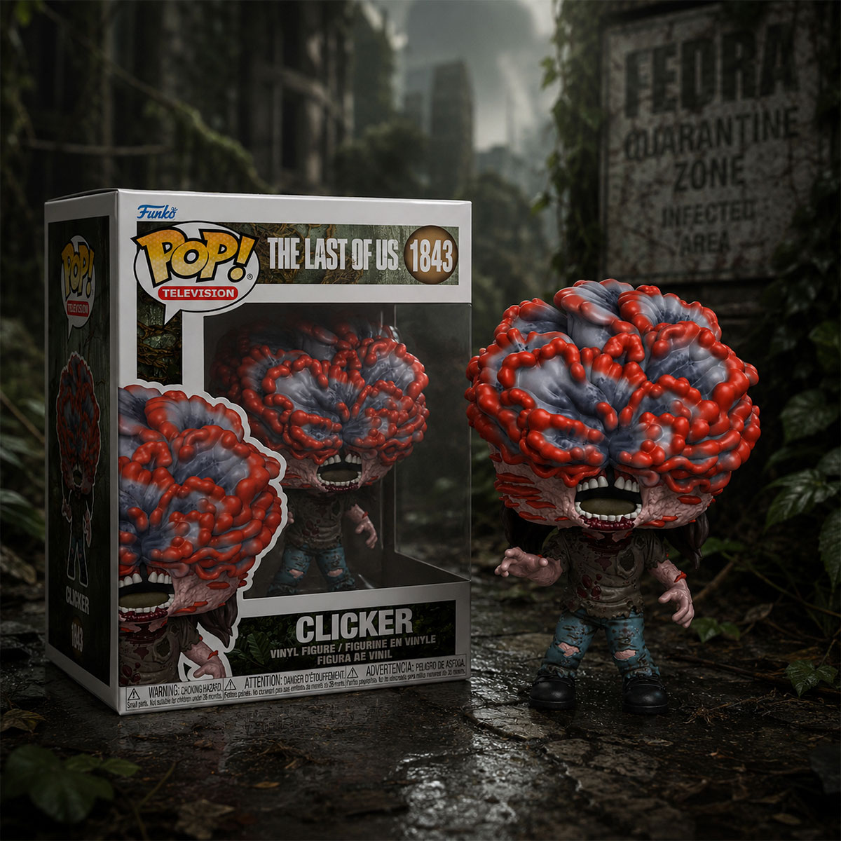 Ігрова фігурка Funko POP! серії "Останні з нас" - Клікер — фото 3