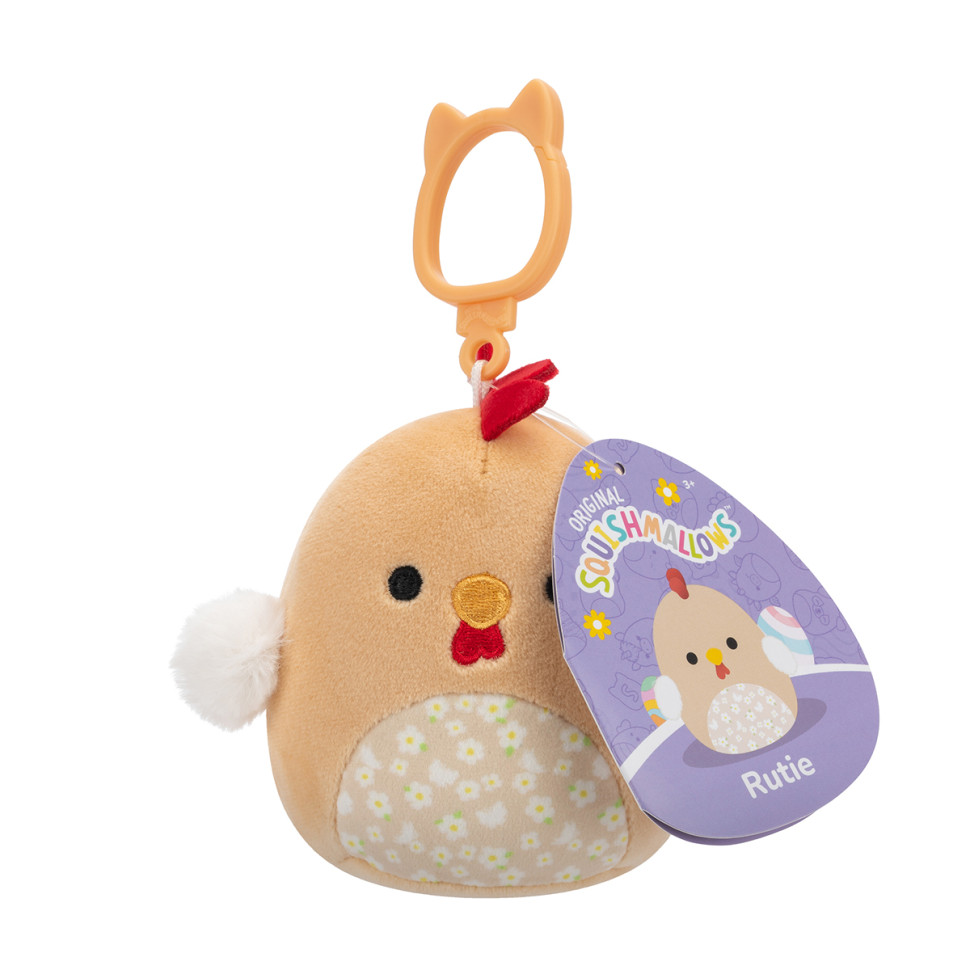 М'яка іграшка на кліпсі Півник Руті Squishmallows SQCP00465, 9 см — фото 7