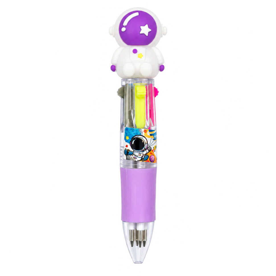 Автоматична кулькова міні ручка "Космос" 881-1SP(Violet) 4 кольори