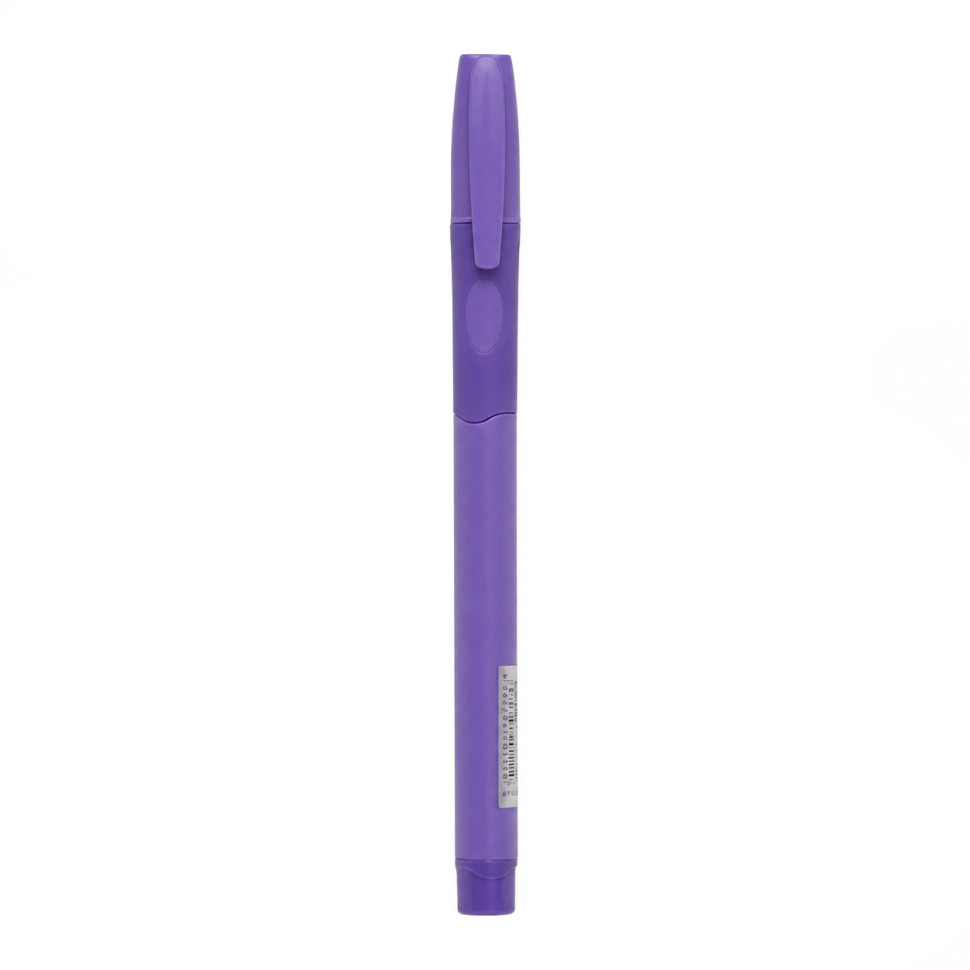 Ручка масляна "Fine Top" CL1361R-50(Blue) синя 0,7 мм, тренажер правша Фіолетовий