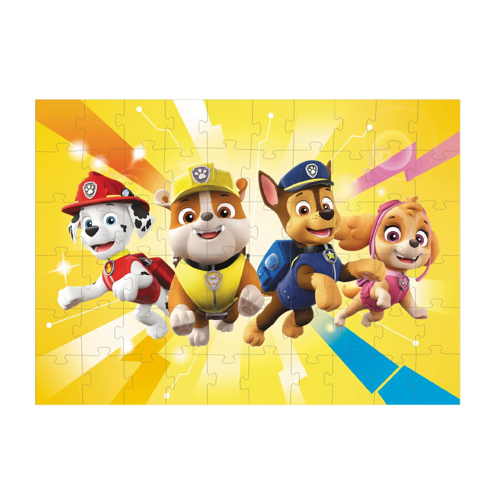 Дитячі Пазли Paw Patrol "Відчайдушна четвірка" DoDo 200164 60 елементів, з фігуркою — фото 3