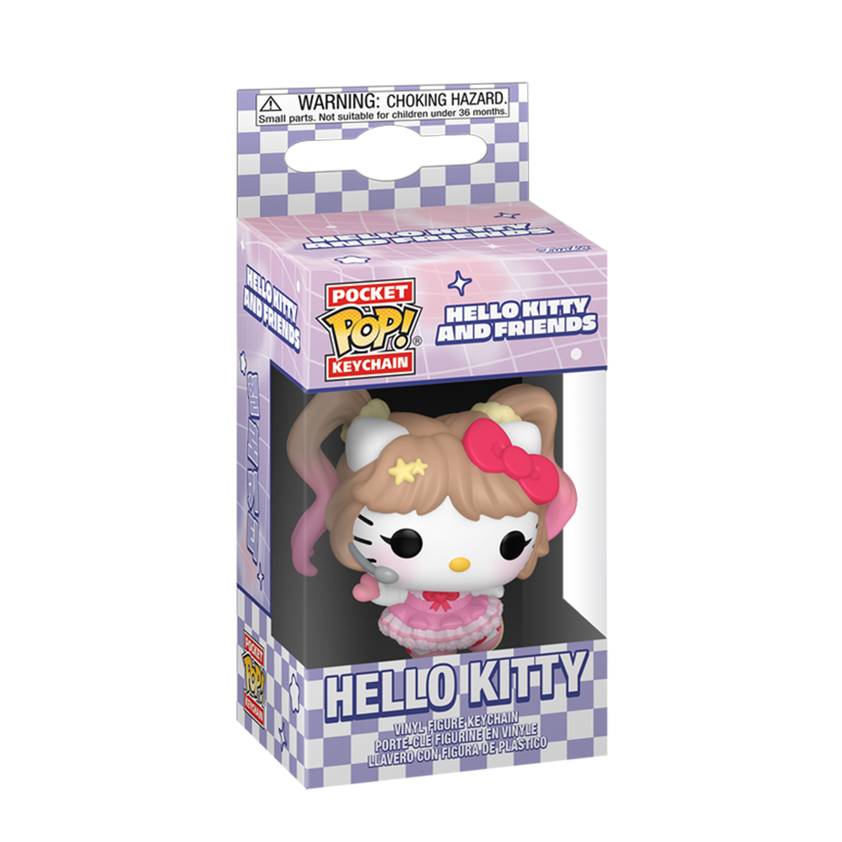 Игровая фигурка на клипсе Funko POP! серии "Hello Kitty" - Хеллоу Китти (K-POP)