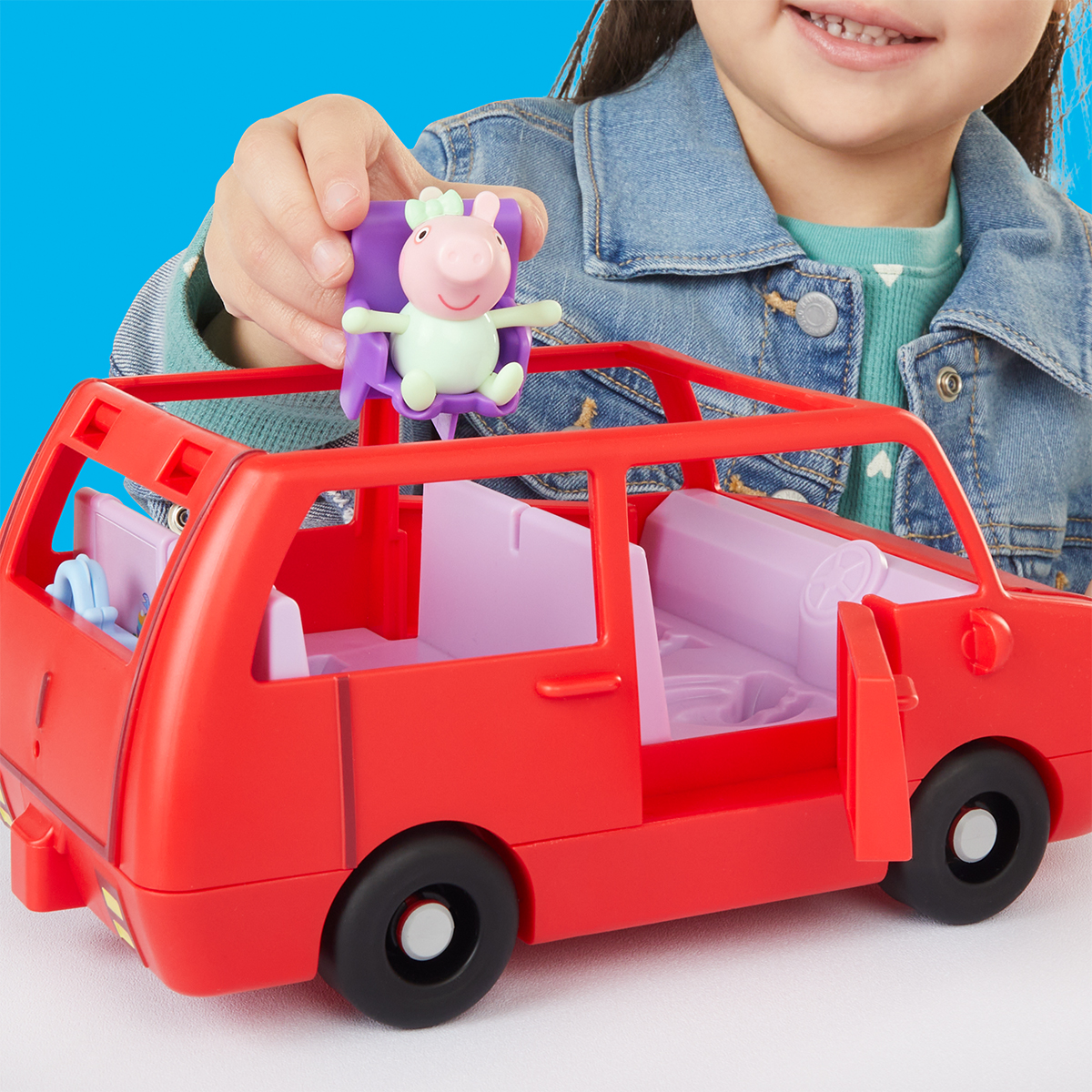 Ігровий набір Peppa Figurines – Великий Родинний Автомобіль Пеппи — фото 8