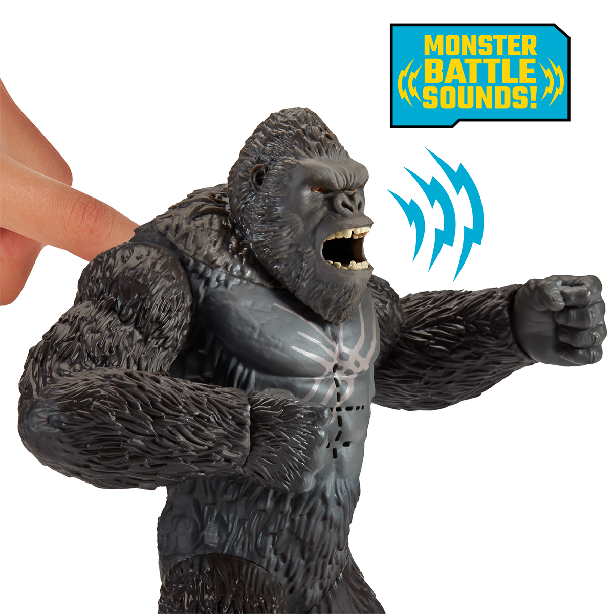 Фігурка Godzilla X Kong – Конг Готовий До Бою (18 cm, звук) — фото 3