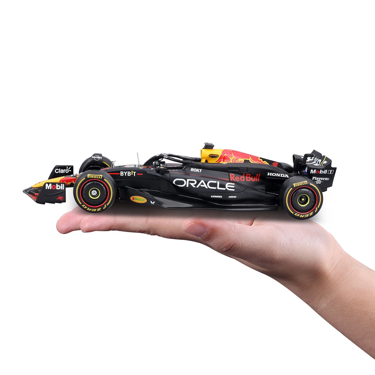 Автомодель з фігуркою – Oracle RED BULL Racing RB20 (2024) (1:24) — фото 8