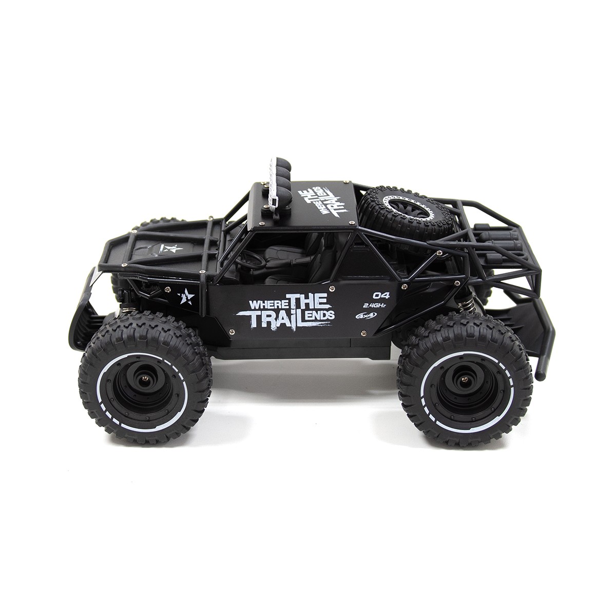 Автомобіль OFF-ROAD Crawler з р/к - RACE (матовий чорний, метал. корпус, акум.6V, 1:14) — фото 6