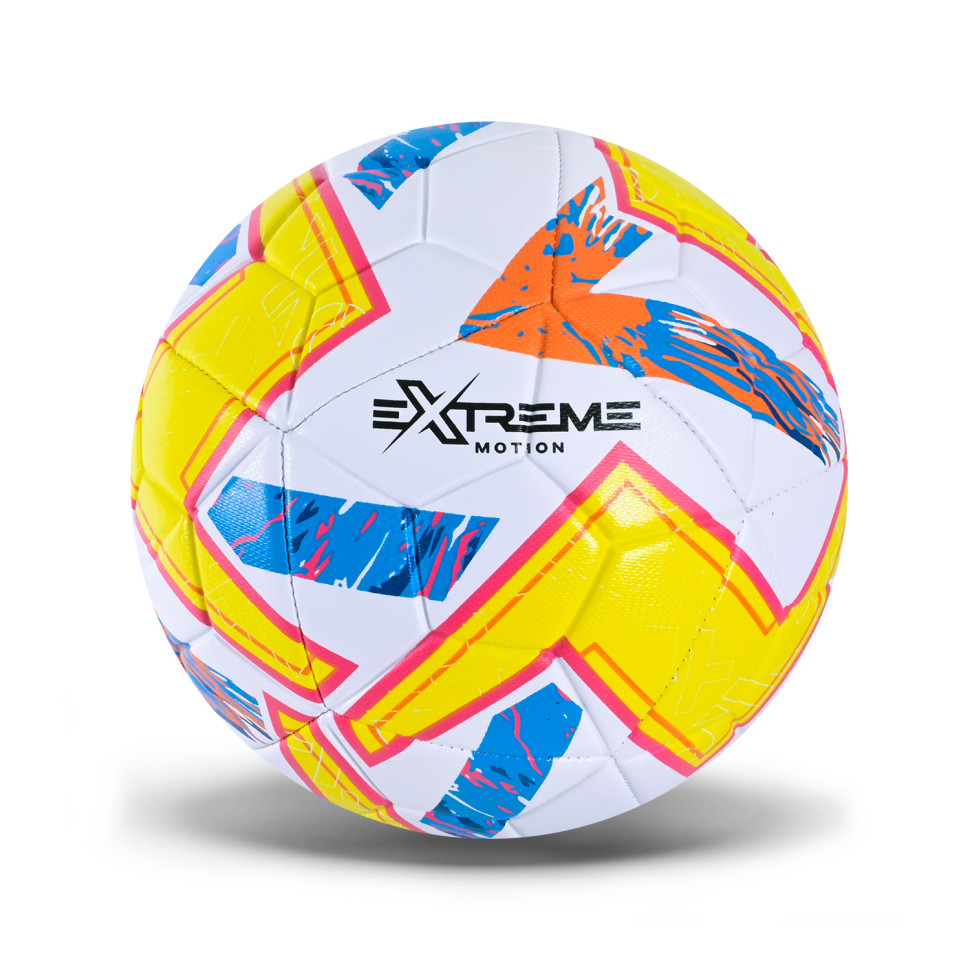 М'яч футбольний FB25673(Yellow-Orange) розмір №5, PU, 400 гр